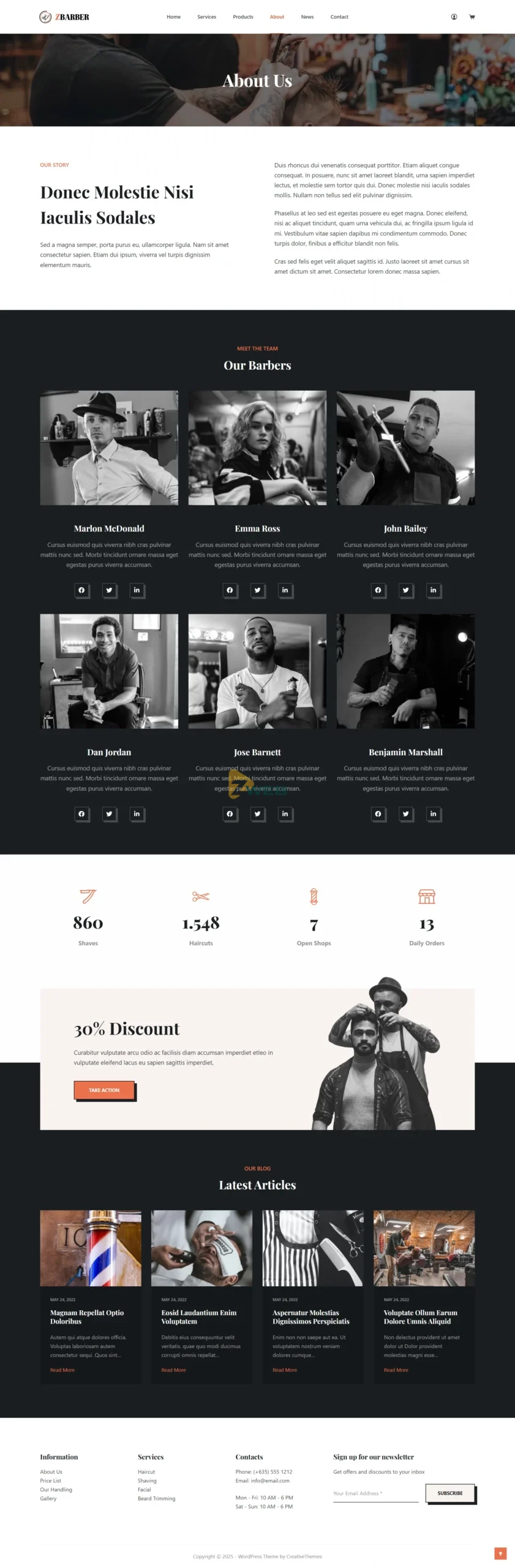 ZBarber Shop - Giới thiệu