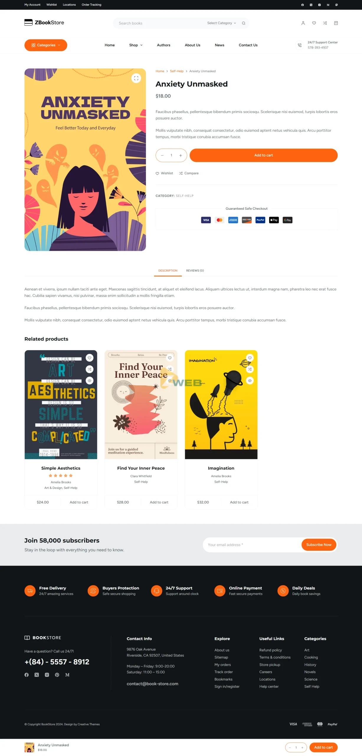 ZBookstore - Chi tiết sản phẩm
