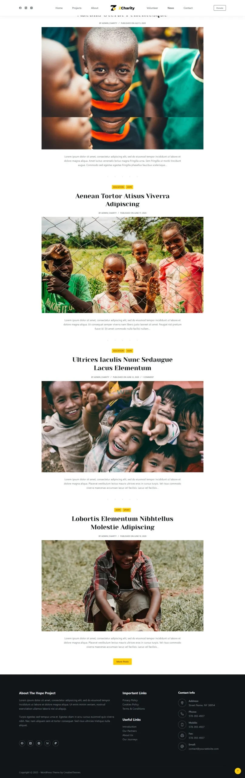 ZCharity - Tin tức