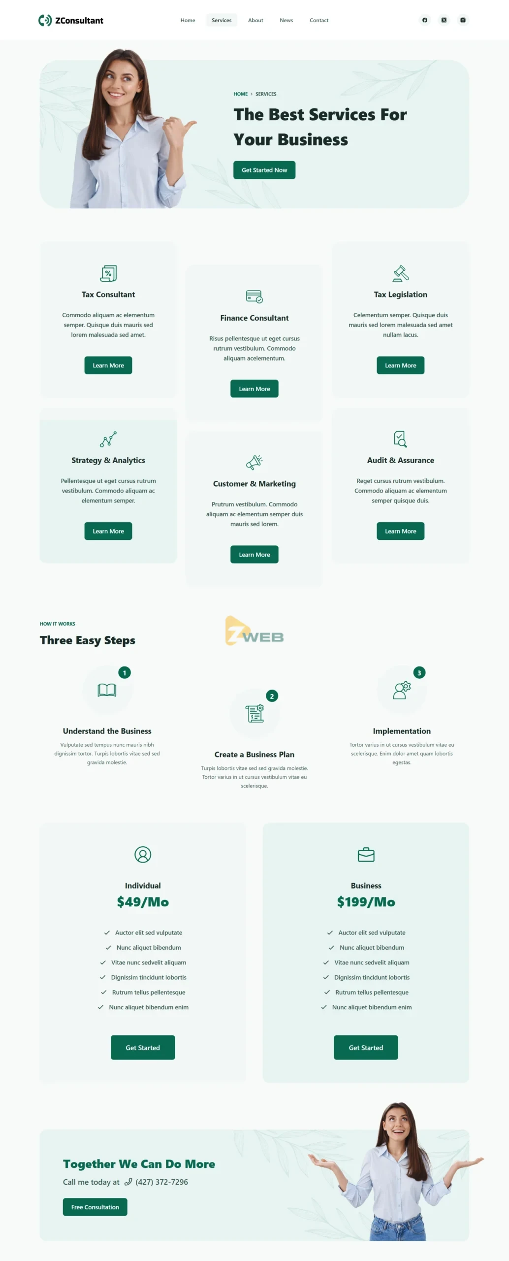ZConsultant - Dịch vụ