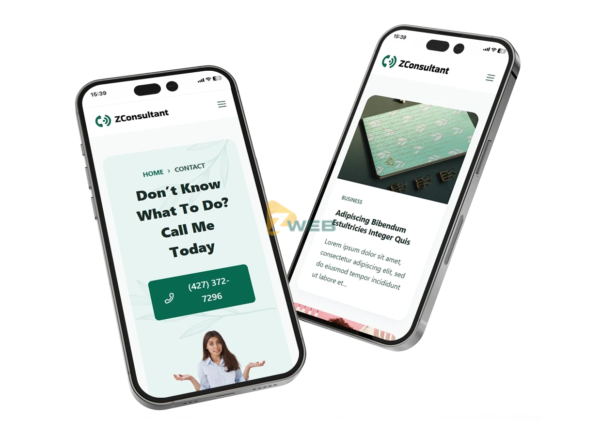 ZConsultant - Mockupmobile