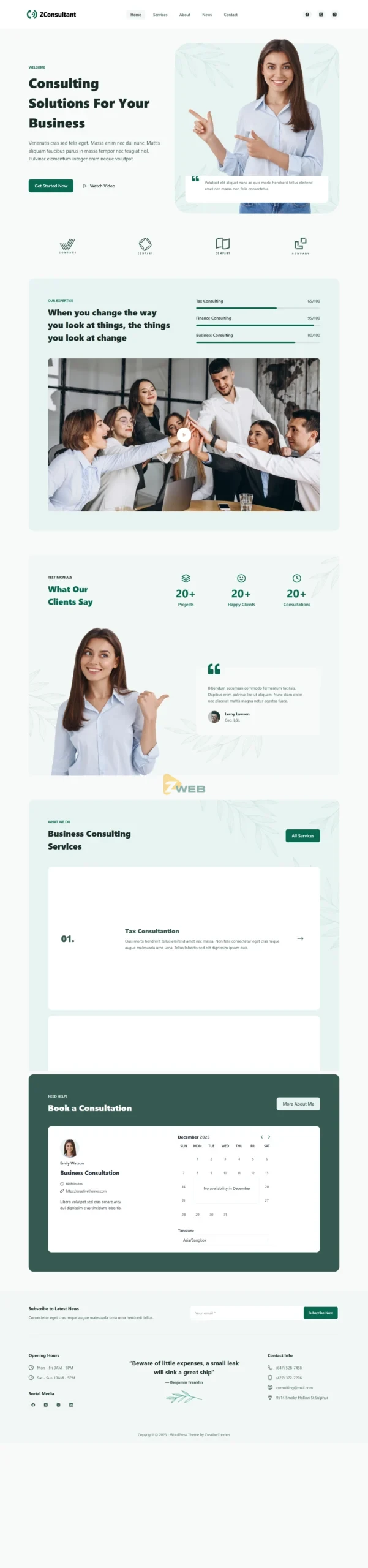 ZConsultant - Trang chủ