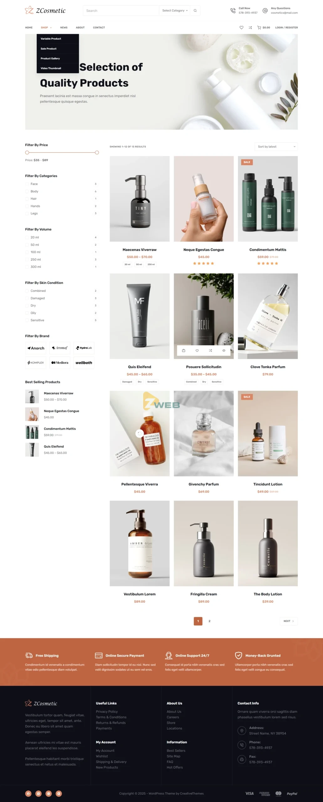 ZCosmetic - Cửa hàng