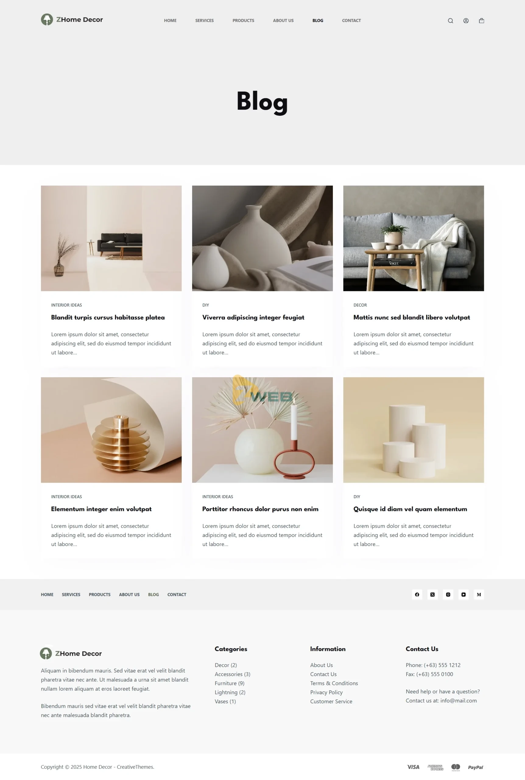 ZHome Decor - Bài viết