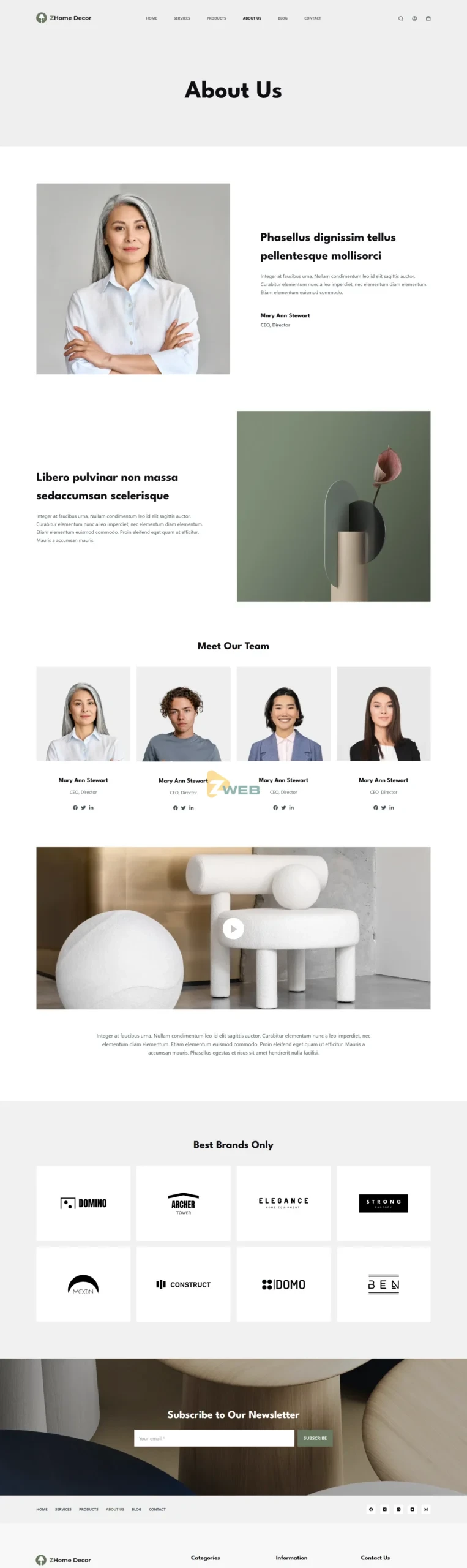 ZHome Decor - Giới thiệu