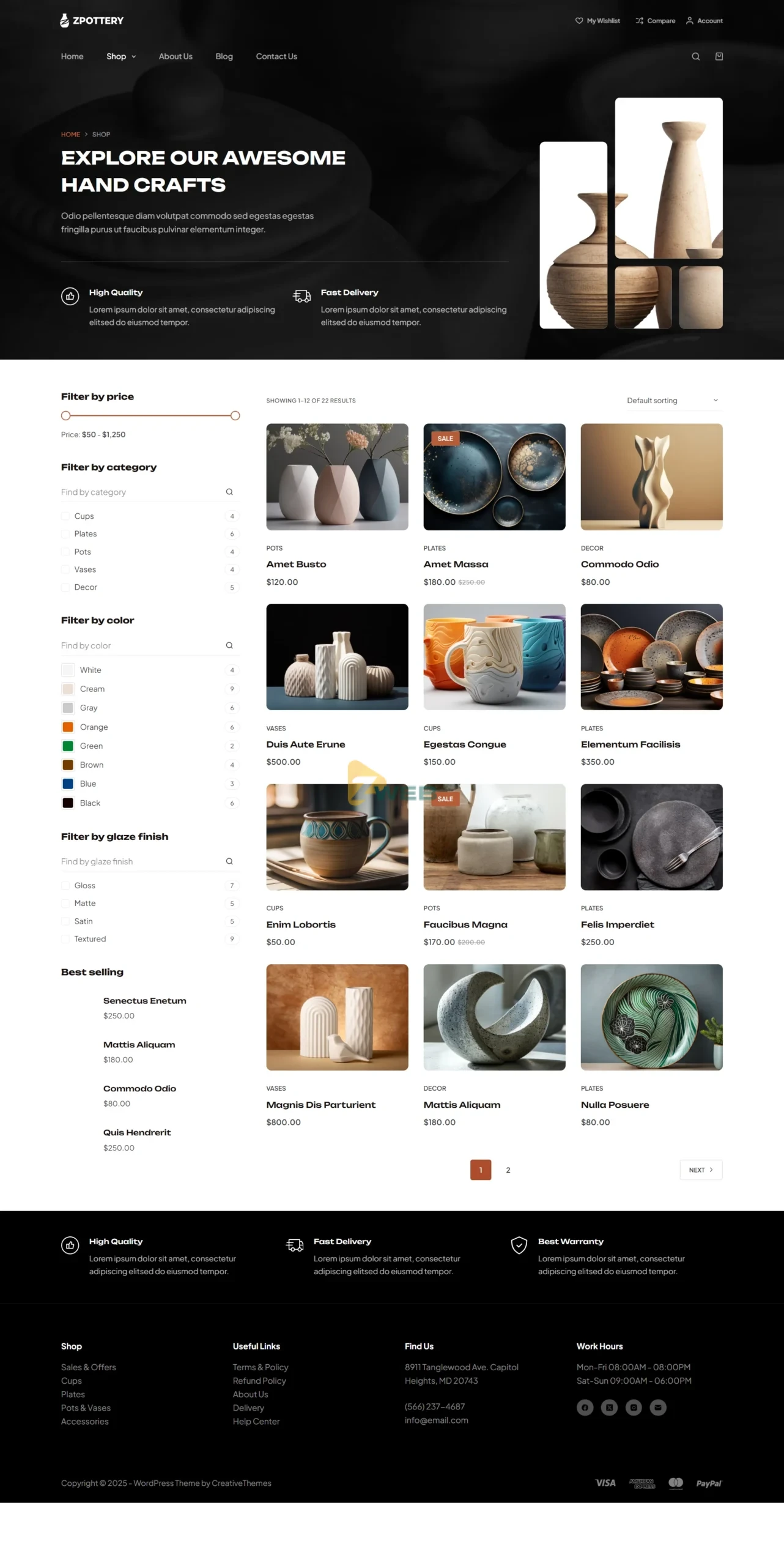 ZPottery- Cửa hàng