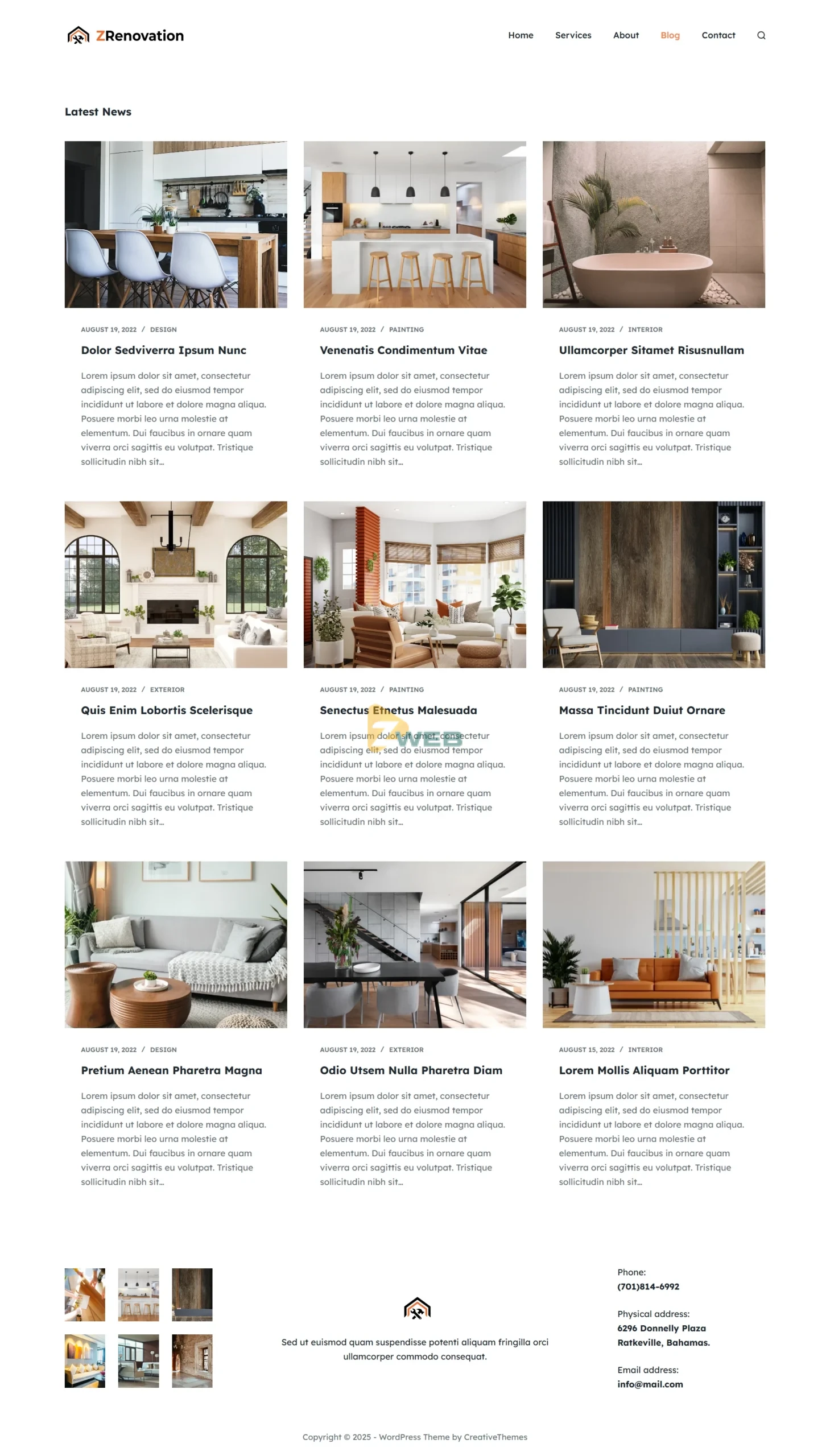 ZRenovation - Bài viết