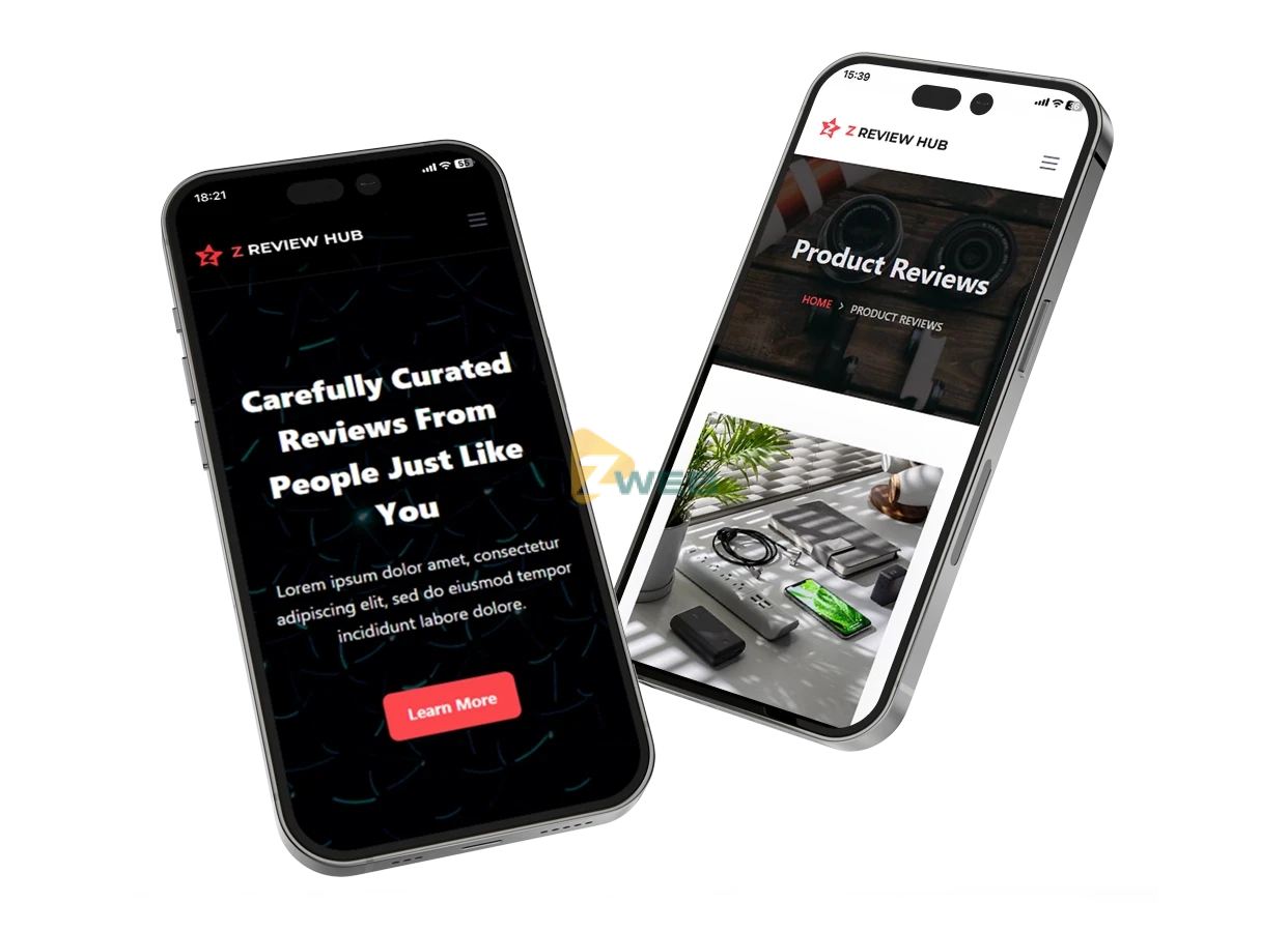 ZReview Hub - Mockupmobile