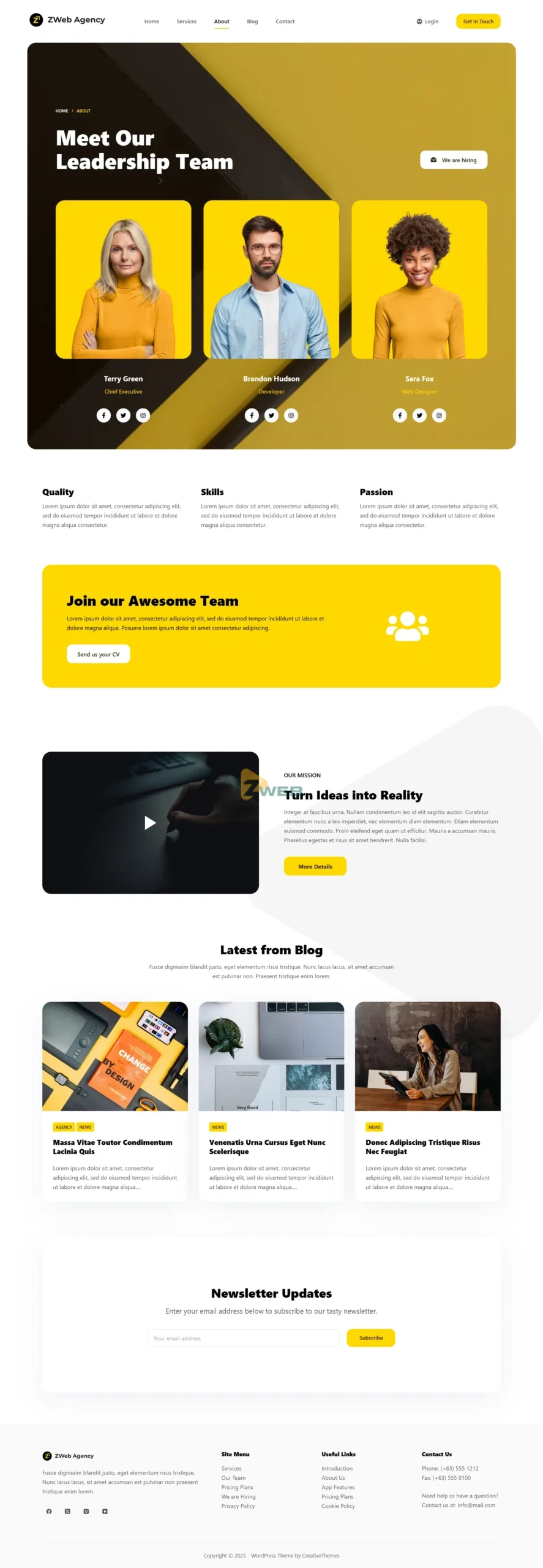 Zweb Agency - Giới thiệu